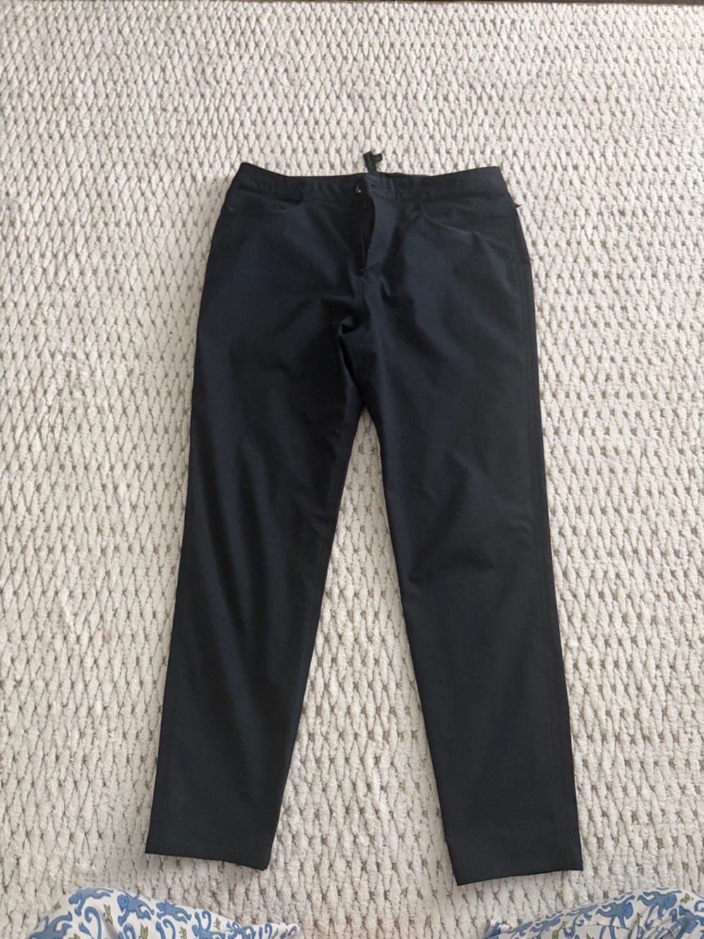 Men's Lululemon Navy Straight-Leg Pants Size Waist 34